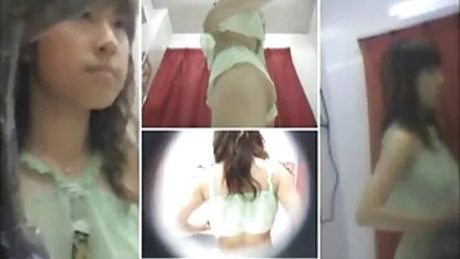 Một người phụ nữ trẻ, dịu dàng châu Á với một lông L. chị với một phim sec manh khong che người